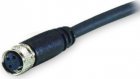 Kabel z wtykiem prostym M8, 3-pin